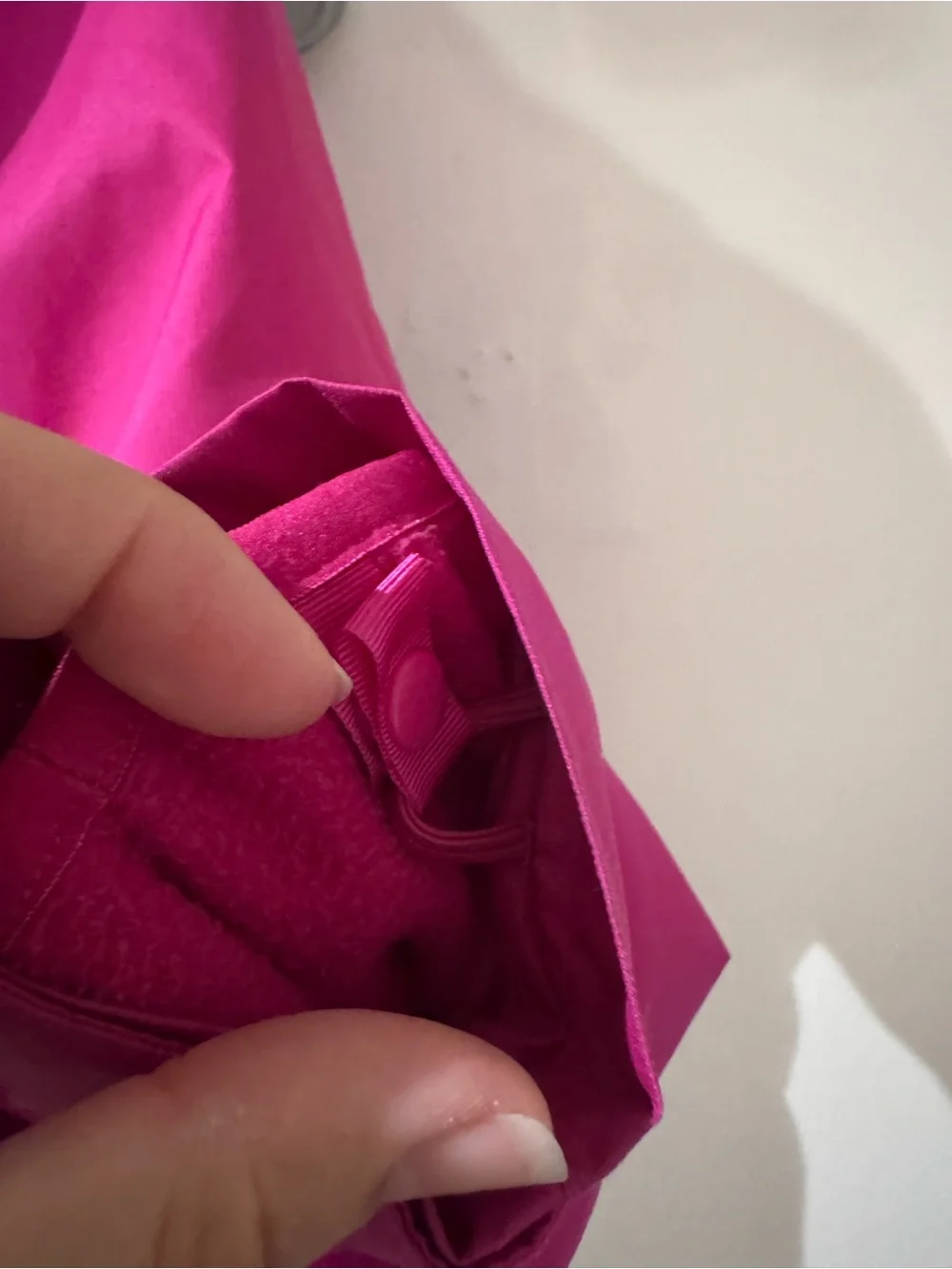 The North Face Hot Pink Fleece Jacket with Hood